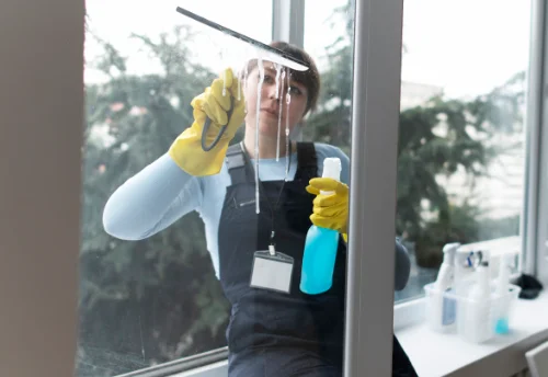 Nettoyage de vitres intérieures et extérieures à Chazemais